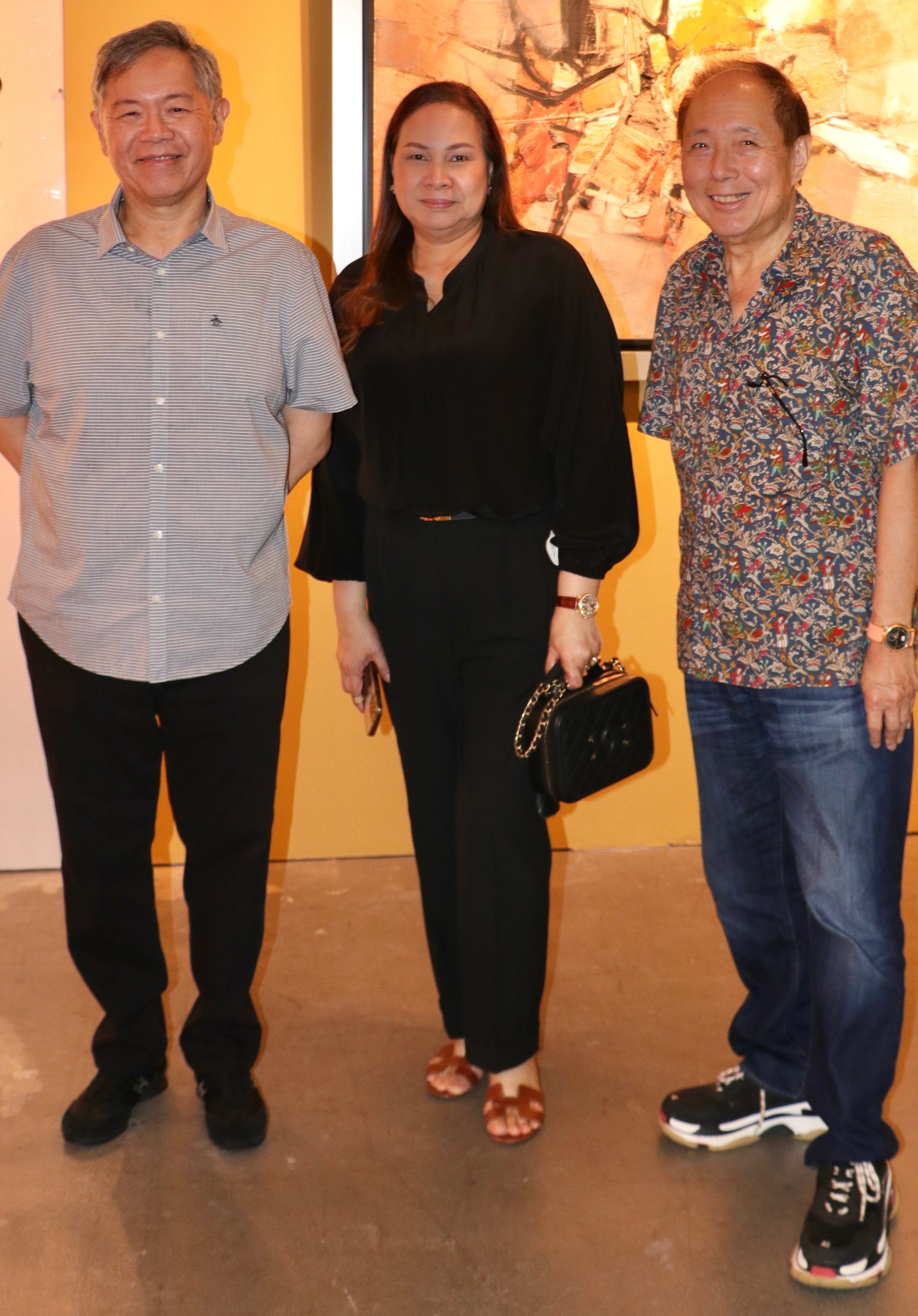 Stanley Chan, Lori Juvida and Paulino Que.