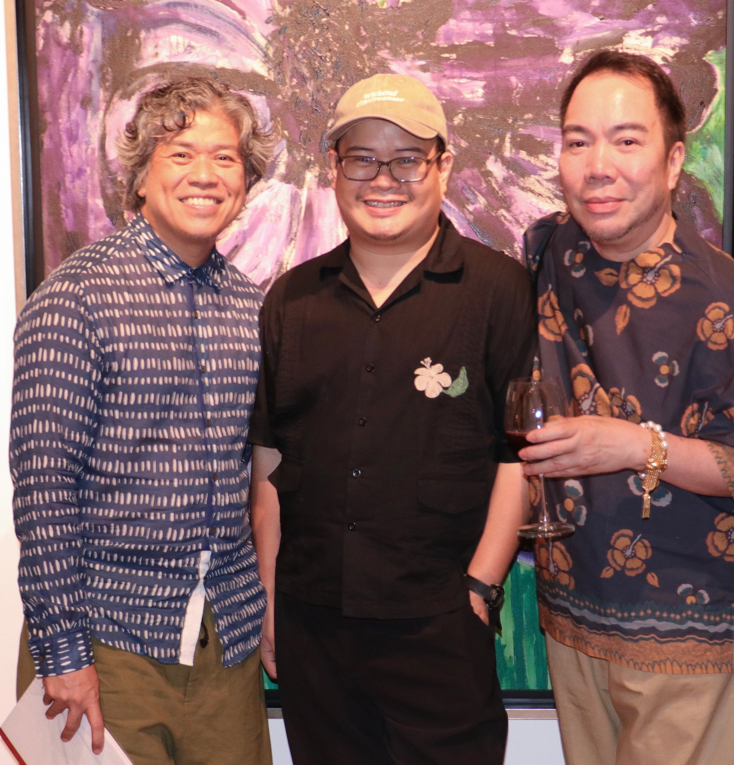 Dennis Lustico, Kevin Conopio and Patrick Rosas.