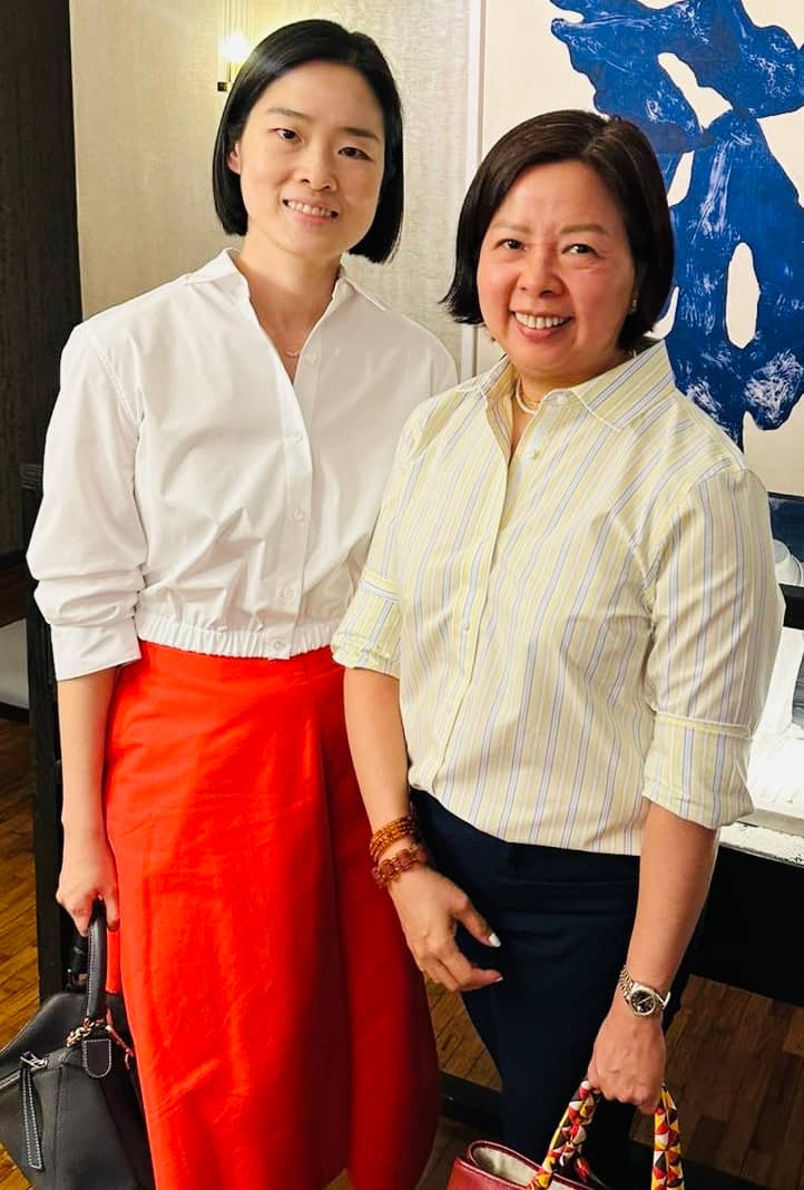 Shera Tiu and Rinby Lao.