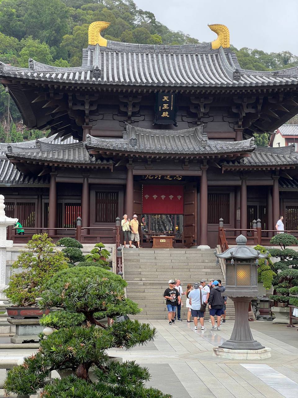 Revered structure The Chi Lin Nunnery’s Main Hall.