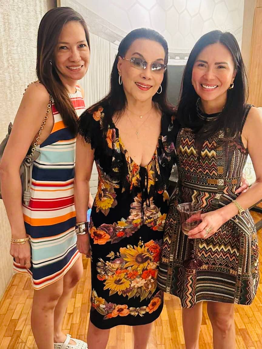 Nalen Rosero, Vicky Zubiri and Allana Montelibano.