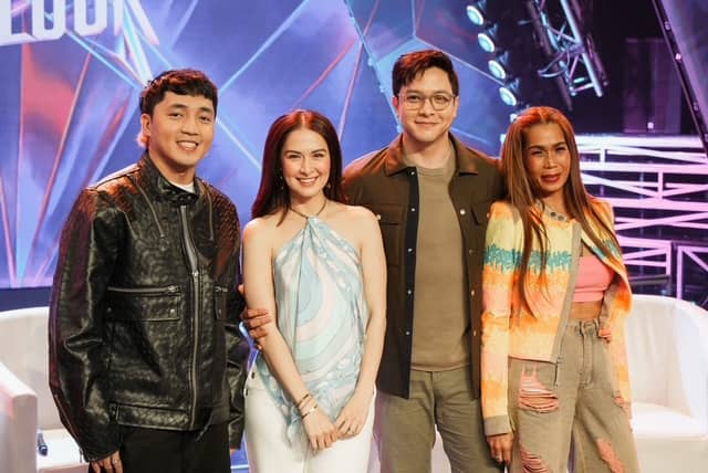 JAY Joseph Roncesvalles, Marian Rivera, Alden Richards and Pokwang.