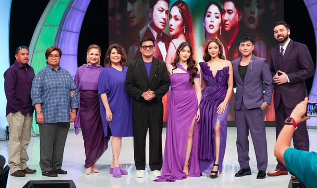 Gabby Concepcion (fifth from left) and Kylie Padilla (sixth from left) are set to headline ‘My Father’s Wife.’