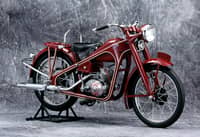 HONDA’s first production motorcycle, the 1949 Dream D-Type, marked the beginning of a journey that would eventually reach 500 million units.