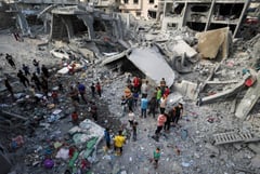 World on edge after airstrikes