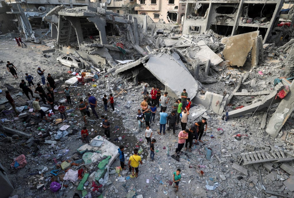 World on edge after airstrikes