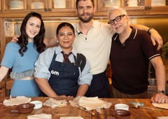 'Lumpia Queen' meets Superman stars