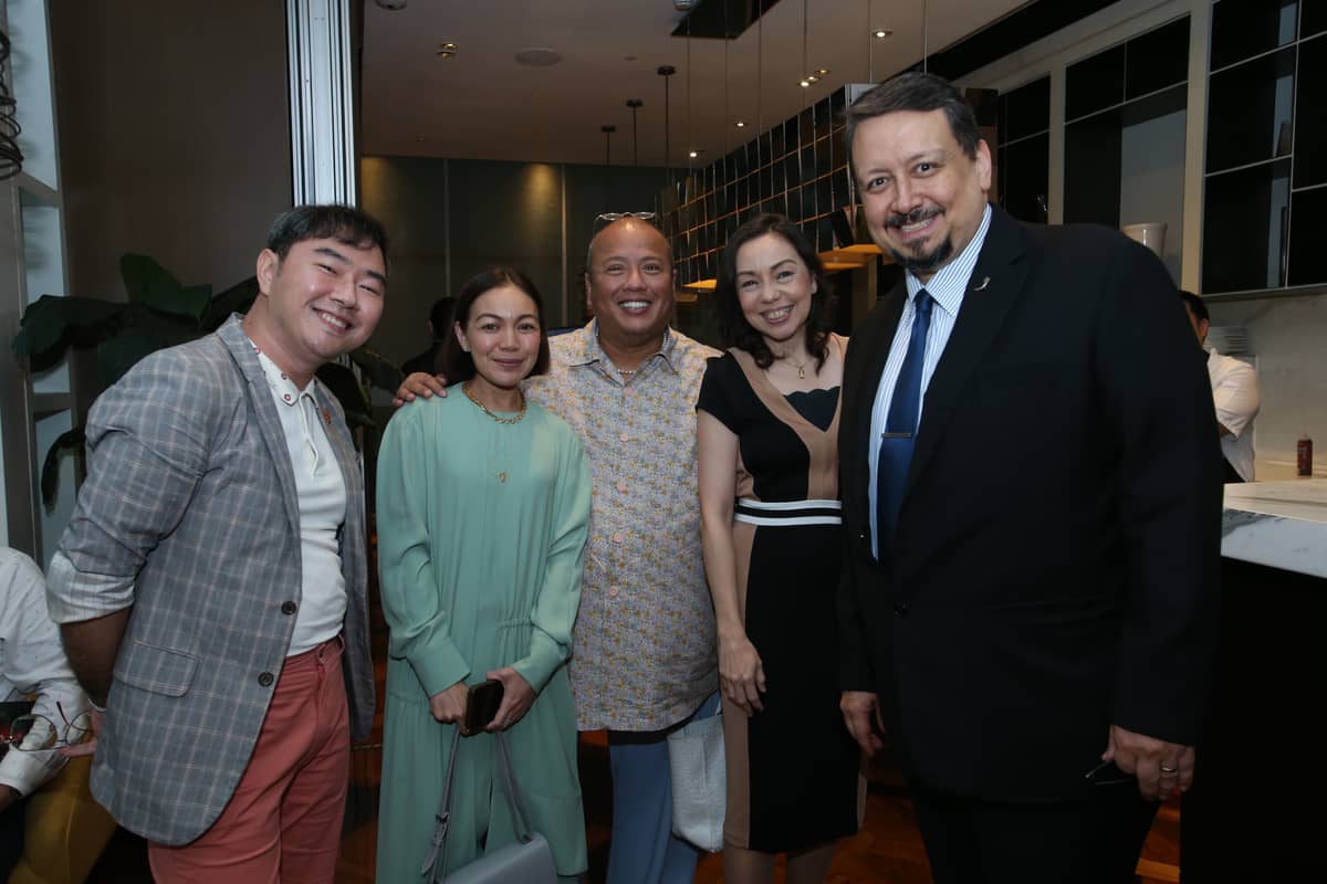 Tedrick Yau, Bianca Salonga, Luis Espiritu, Rossana Unson and David Pardo Ayala.
