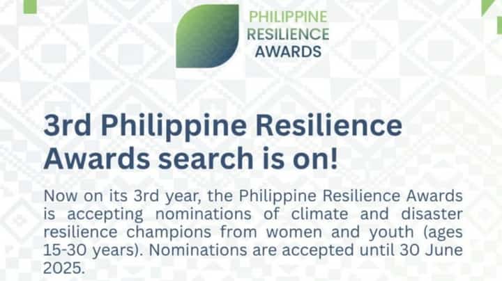 Resilience plum now accepting nominations