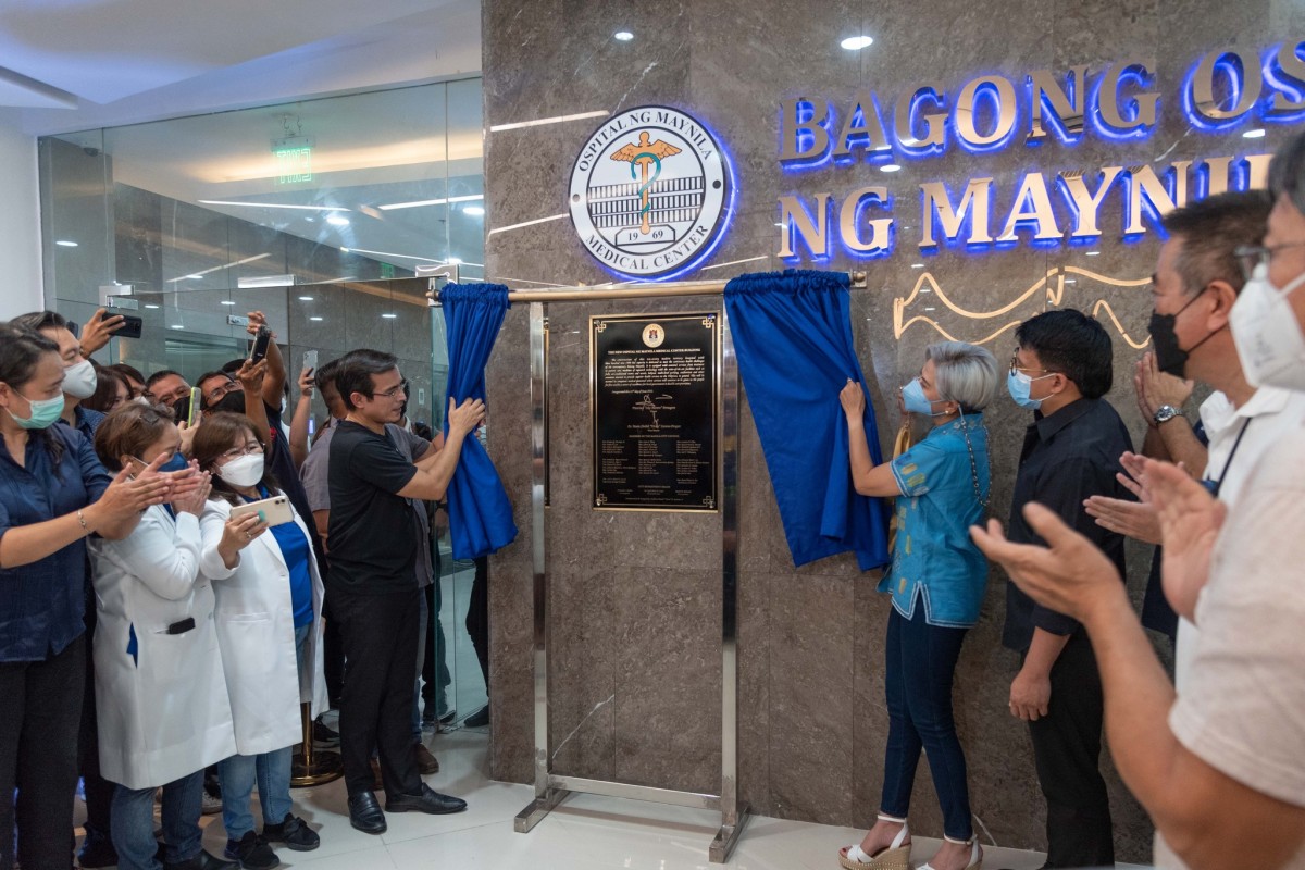 Rebuilding of Bagong Ospital ng Maynila.