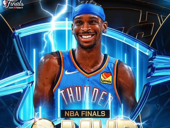 Shai Gilgeous-Alexander is NBA Finals MVP  