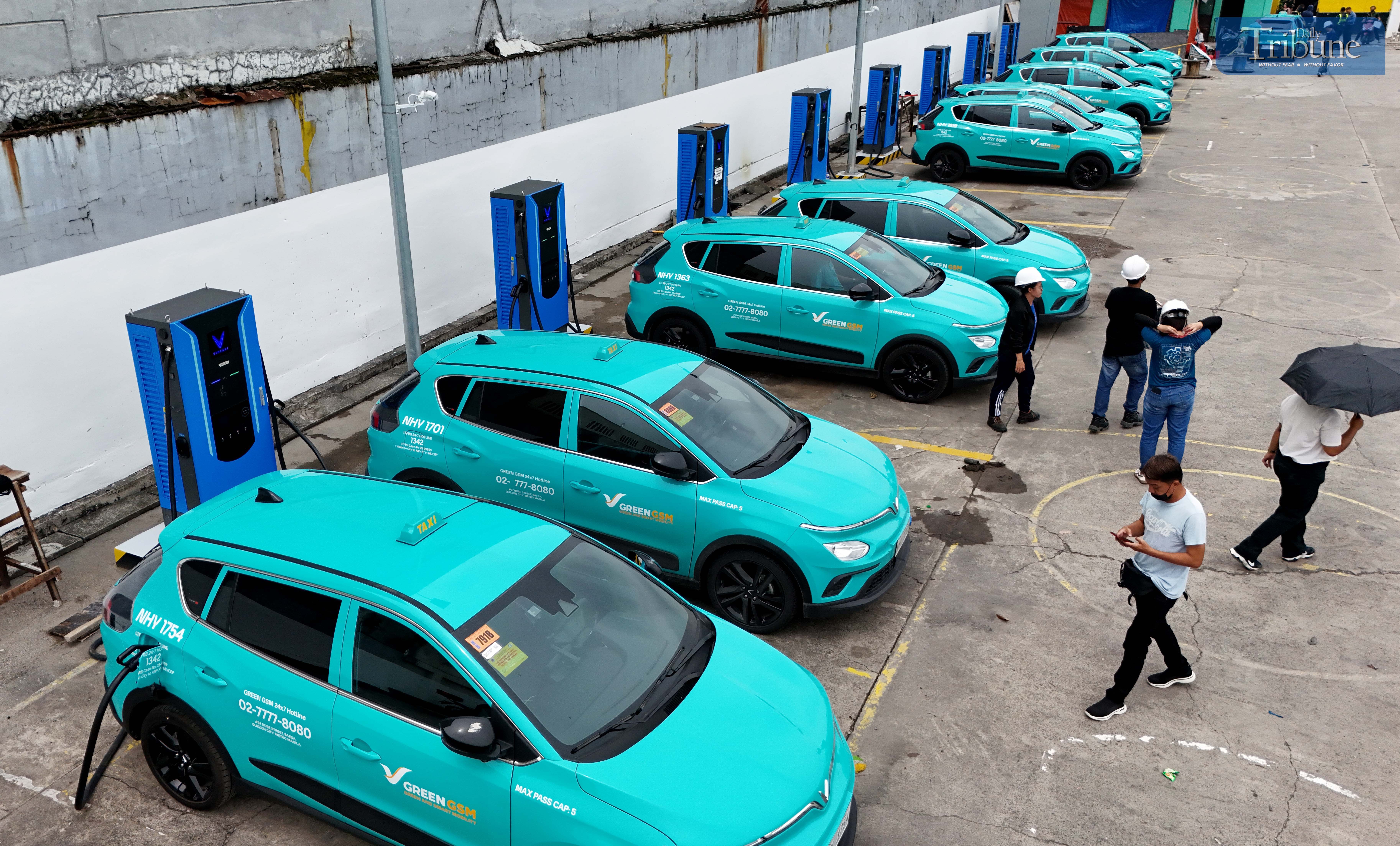 EV taxis charge ahead in Caloocan