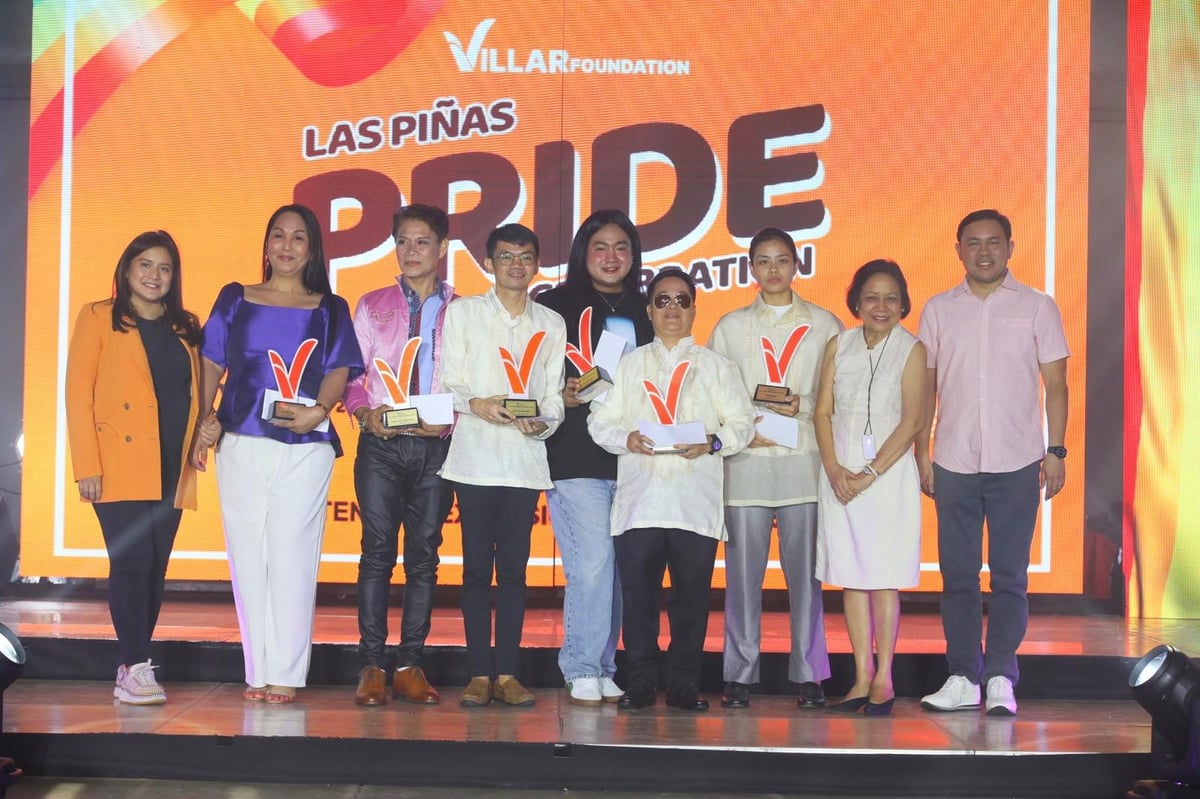 THE outstanding individuals of Las Pinas!