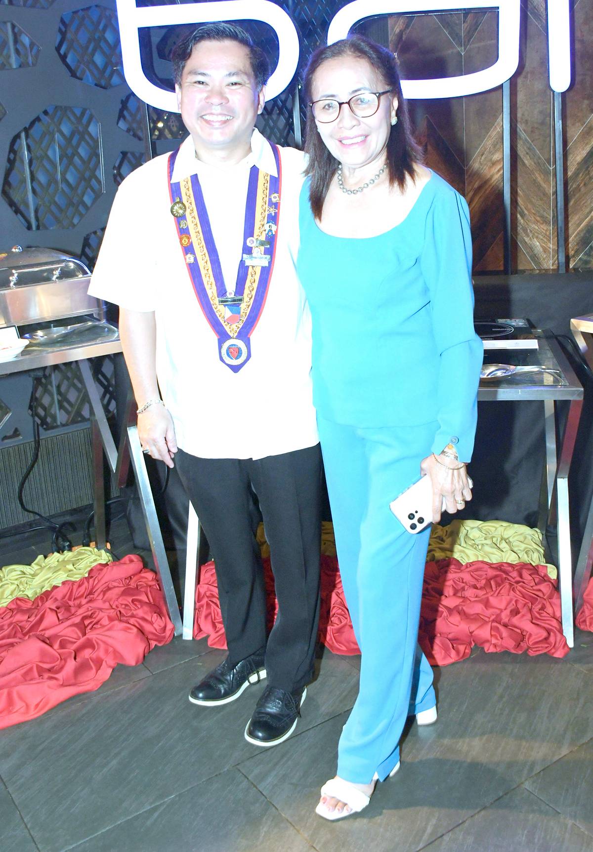 Joward Tongco and Myra Abellanosa.