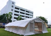 Iloilo Capitol turns over tent classrooms