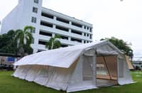 Iloilo Capitol turns over tent classrooms