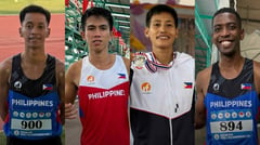 Phl tracksters collar 4 medals