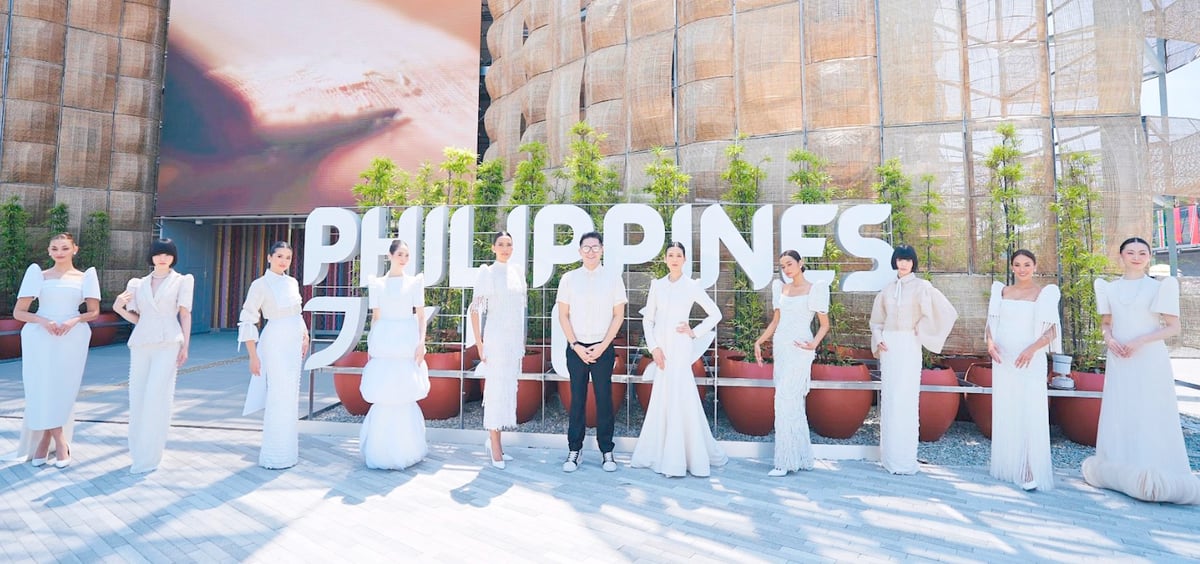 Michael Leyva and his  ‘Perlas ng Silanganan’ for the Philippine Pavilion at World Expo 2025 in Osaka, Japan.