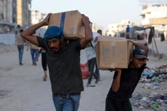 Gaza aid group may face ‘war crimes’