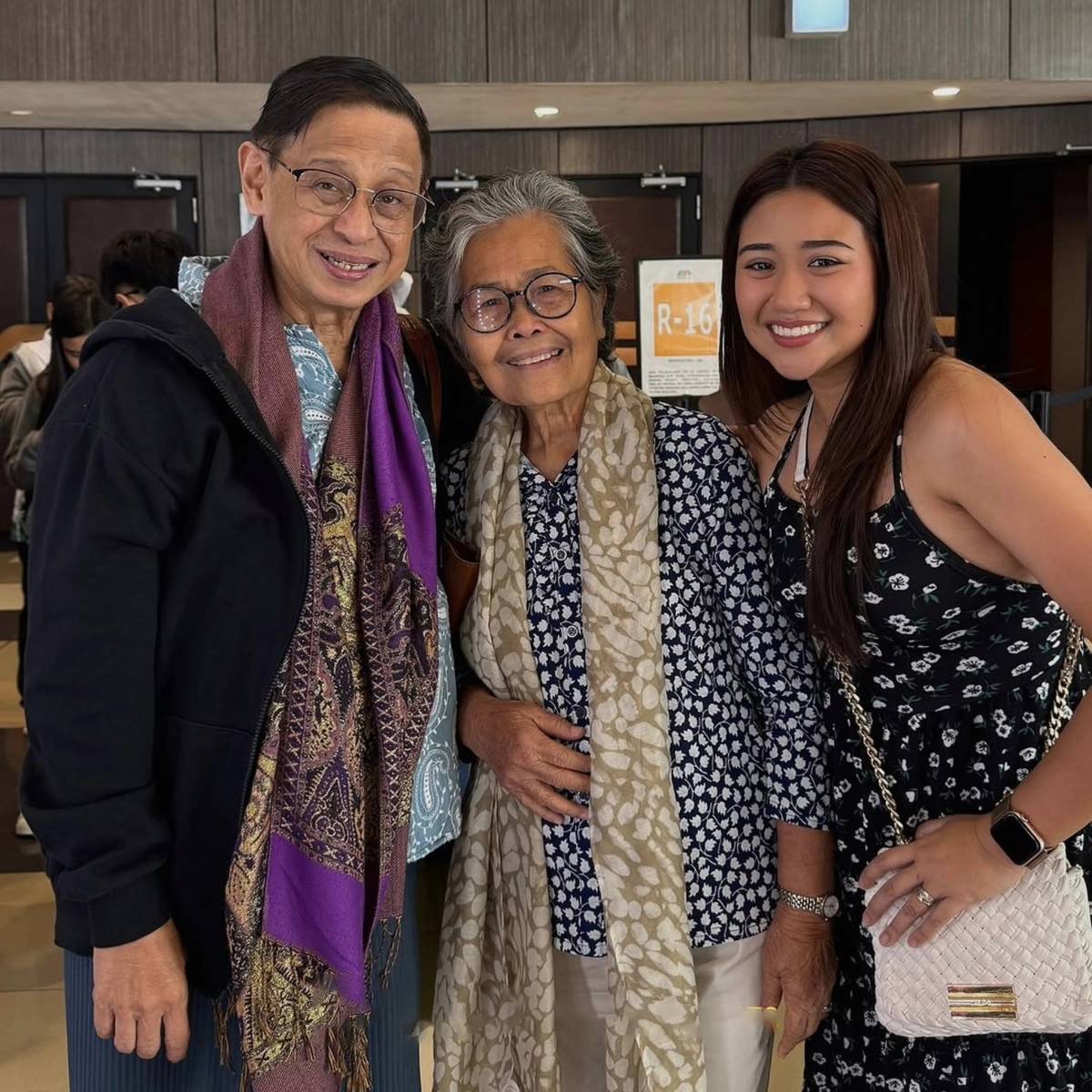 Gardy Labad, Alma Taldo and Morissette Amon.