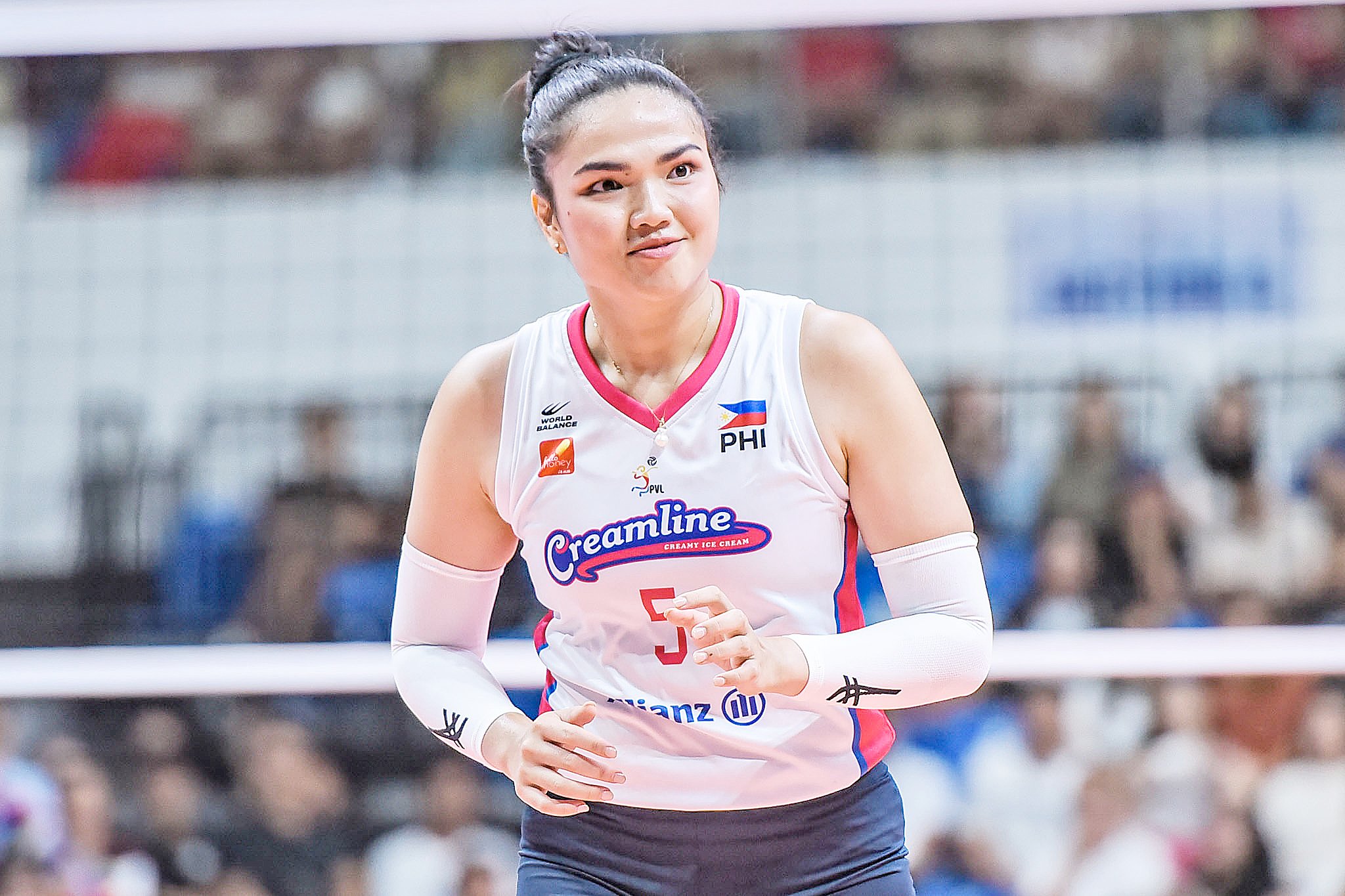 SHEENA Toring is proving that Creamline made the right choice in tapping her as its first-round pick in the recent PVL Rookie Draft.