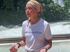 Jodi Sta. Maria awed by Maria Cristina Falls’ majesty