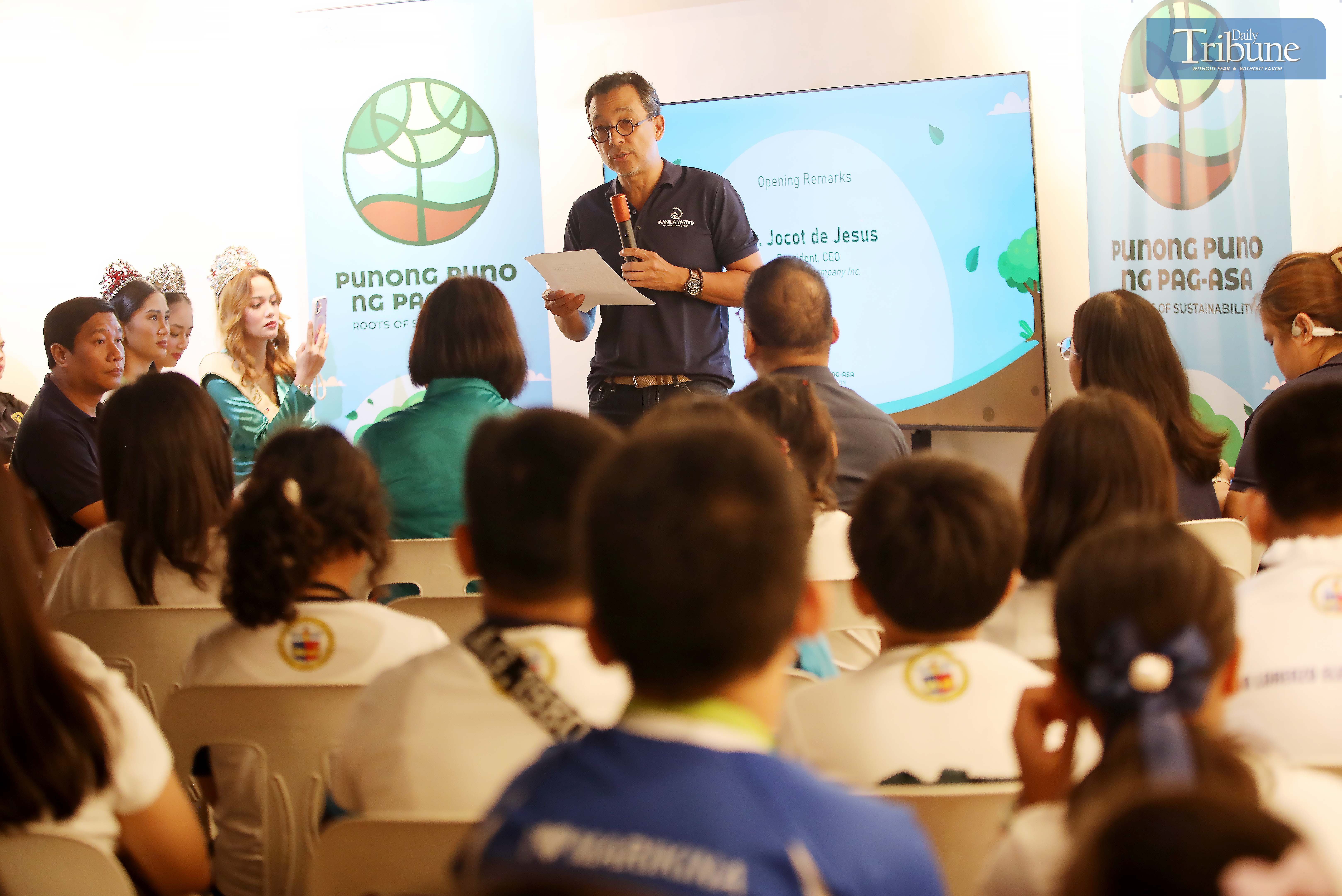 Manila Water leads Arbor Day celebration