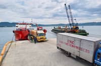 IMPROVEMENTS at the newly opened Port of Amandayehan in Basey, Samar, are in place and unhampered, according to the Philippine Ports Authority on Wednesday. The said port serves as an alternative route after the San Juanico Bridge shut down for heavy trucks last month.