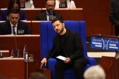 Zelensky urges trial for ‘war criminal’ Putin