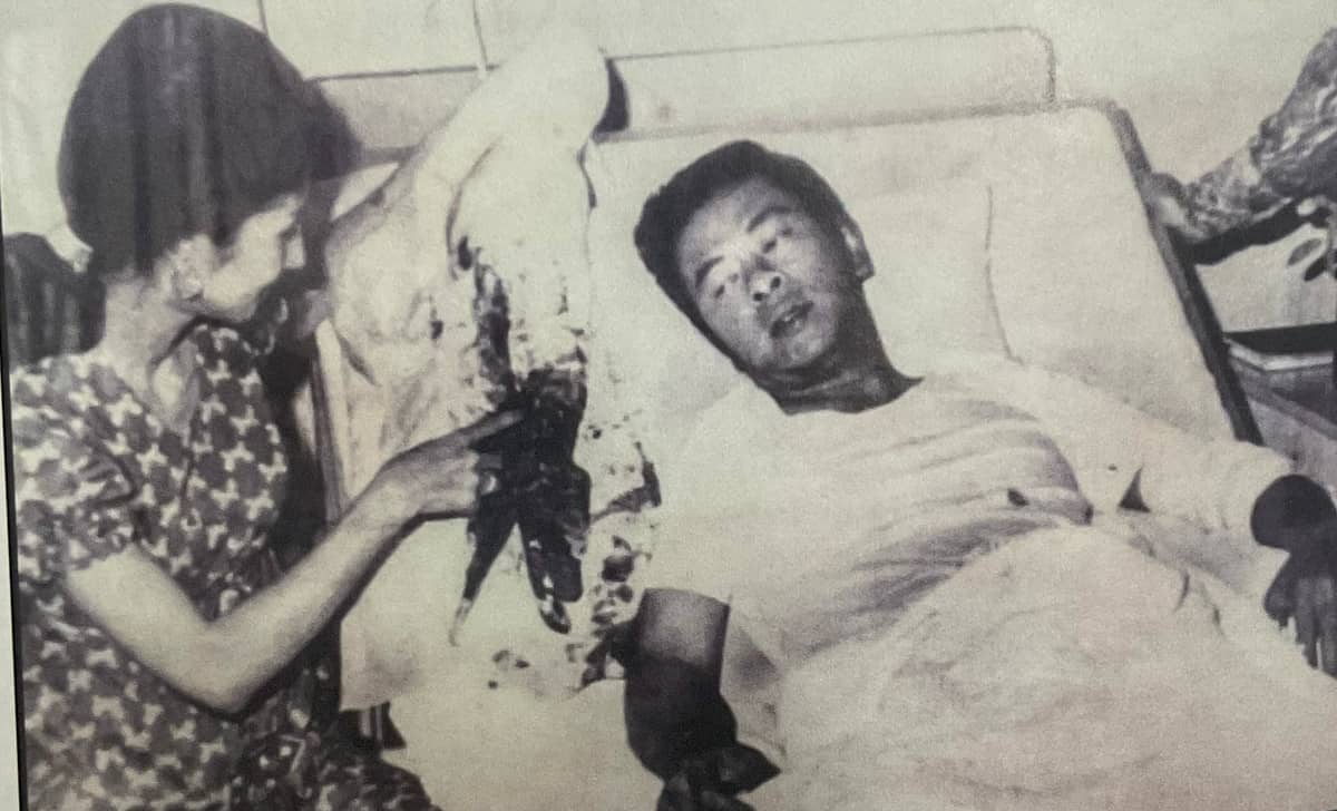 Governor Chavit Singson, in hospital after an attempt on his life, miraculously survived once again.
