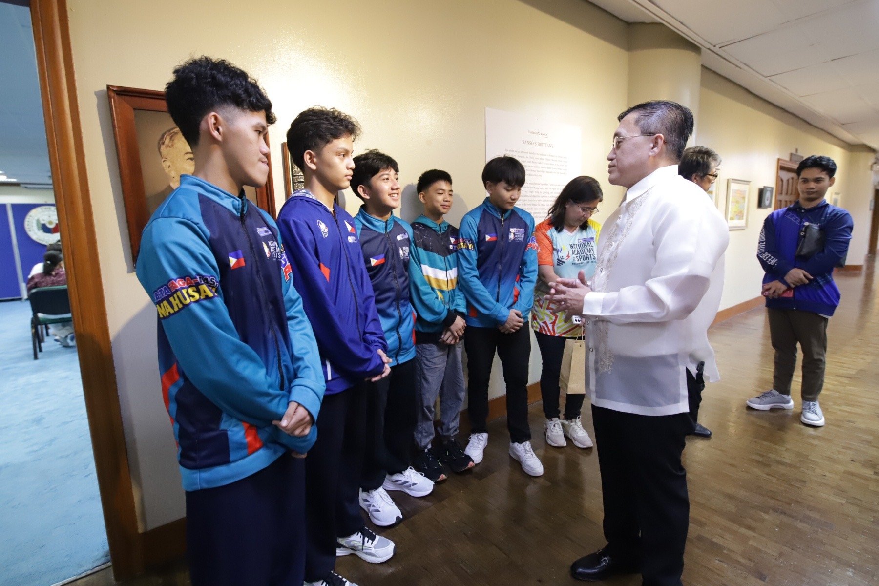 Bong Go, hanga sa galing at disiplina ng mga student-athlete ng NAS