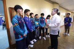 Bong Go, hanga sa galing at disiplina ng mga student-athlete ng NAS