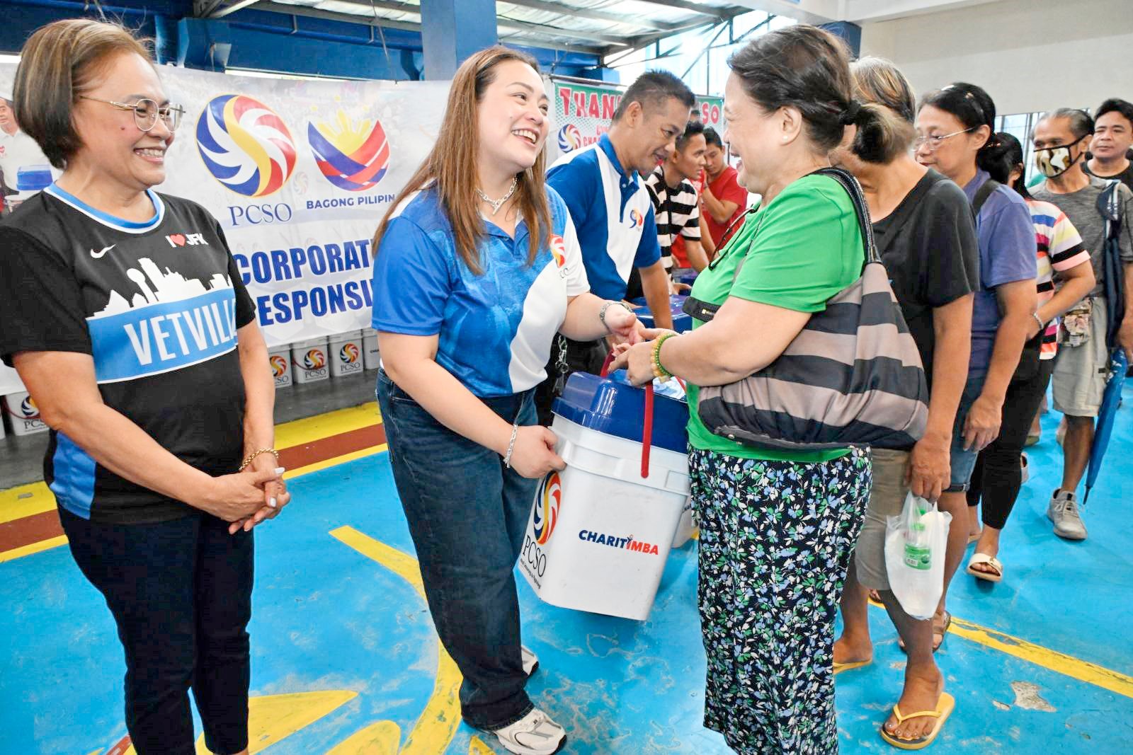 PCSO turns over 1K ‘Charitimba’ to QC residents