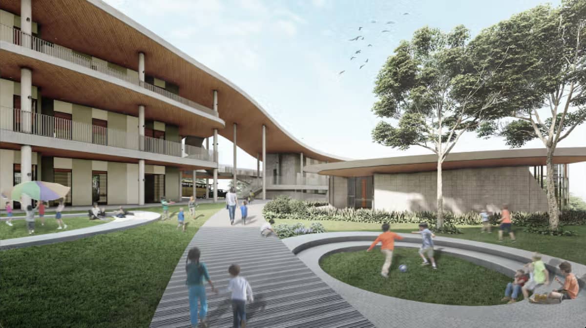 WELL-BALANCED integrated estate where residents coexist with nature.