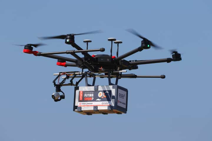 GRAB’s upcoming pilot will test if drones like this can help speed up deliveries by flying over Metro Manila traffic.
