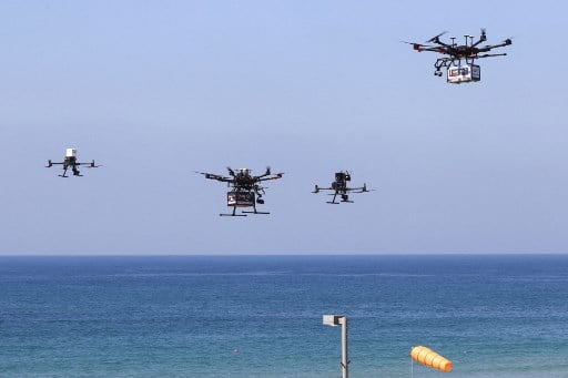 THE drone delivery trial aims to explore how aerial logistics might ease congestion in busy cities like Manila.