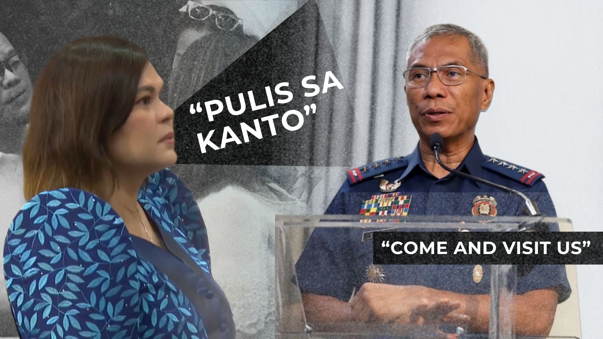 Torre defends police visibility, invites Sara to visit PNP