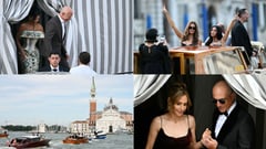 Venice watches as Bezos and Sanchez say I do