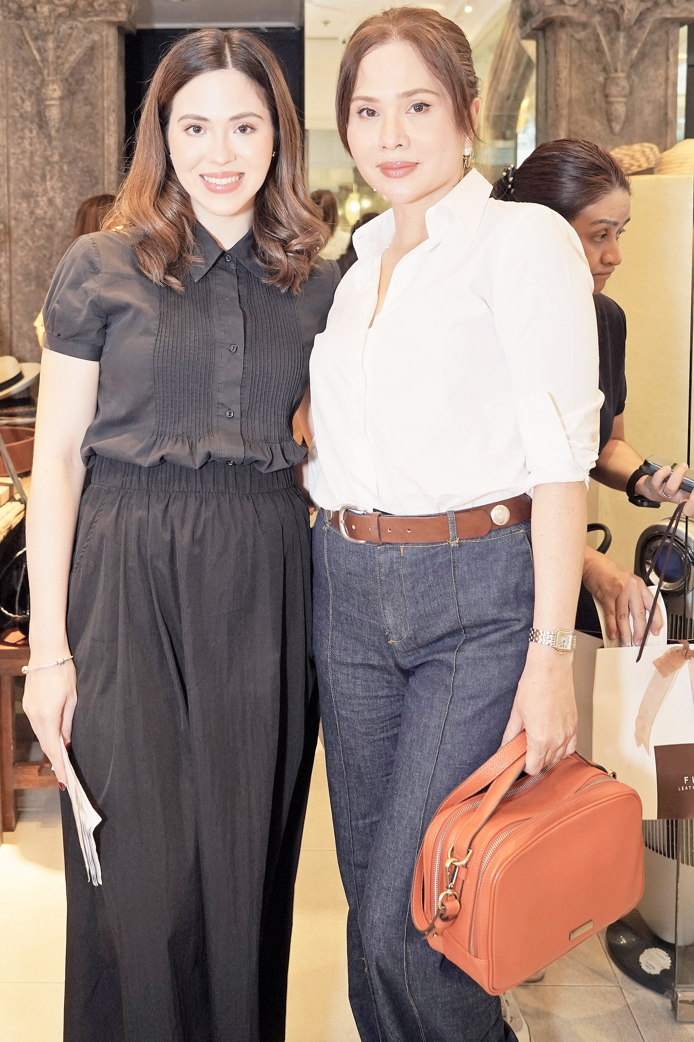 Bella and Toni Abad.