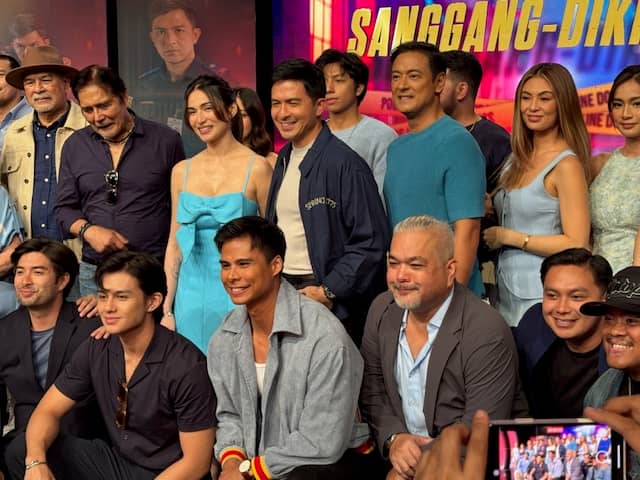 THE cast of ‘Sanggang Dikit FR.’