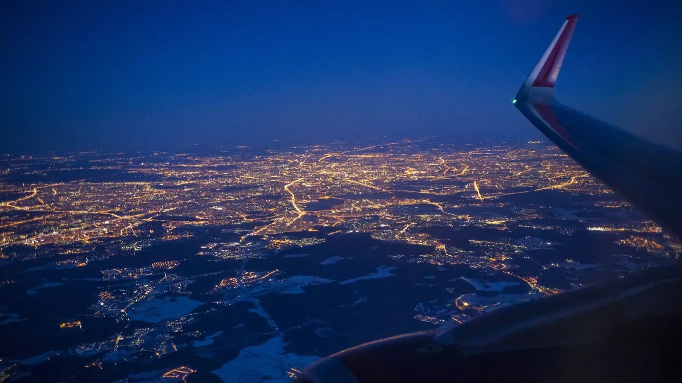 The night a plane fell from the sky
