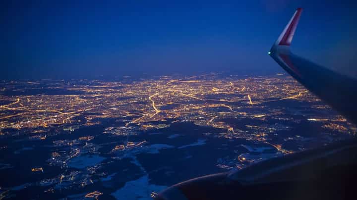 The night a plane fell from the sky