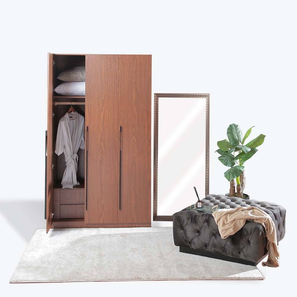 TIMI three-door wardrobe.