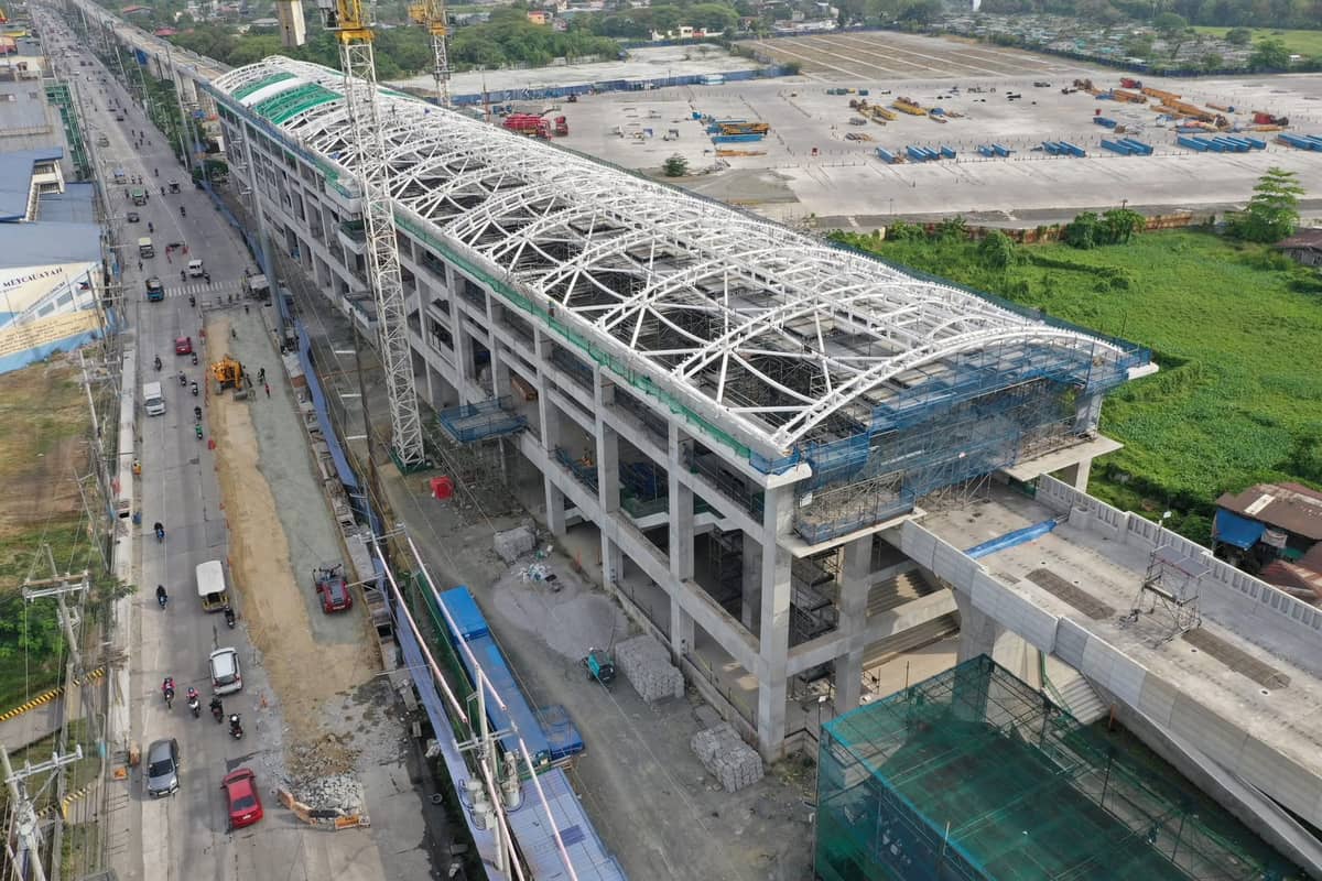 Under construction: The North-South Commuter Railway, a major railway corridor connecting Central Luzon to Metro Manila under the Luzon Economic Corridor initiative.