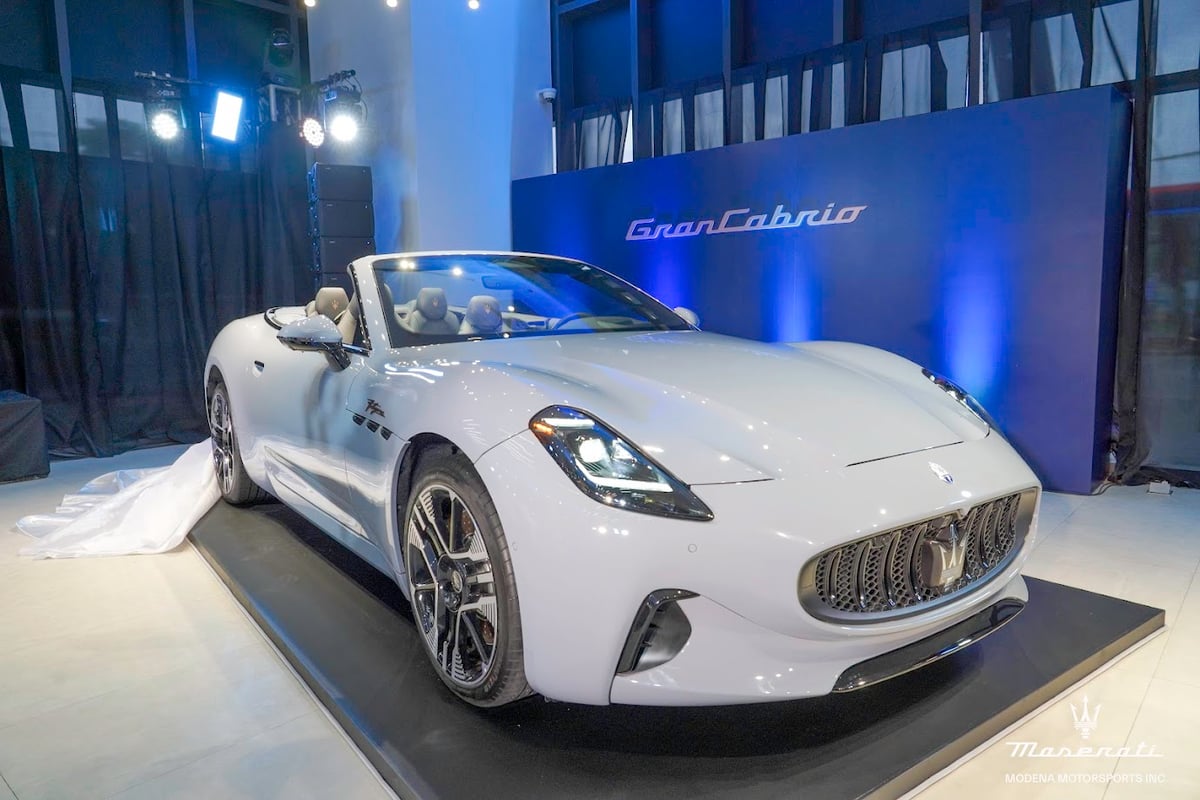GRANCABRIO Folgore takes the spotlight at Maserati Manila, marking the start of the brand’s all-electric era in the Philippines.