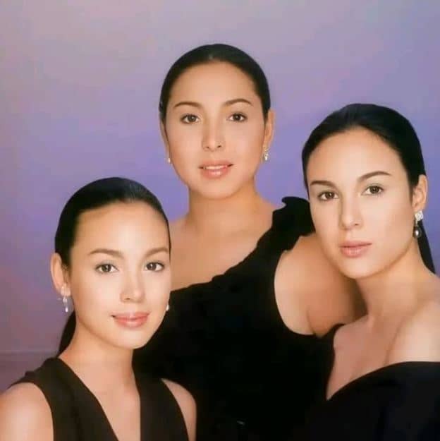 The Barretto sisters — Claudine Barretto, Marjorie Barretto and  Gretchen Barretto.