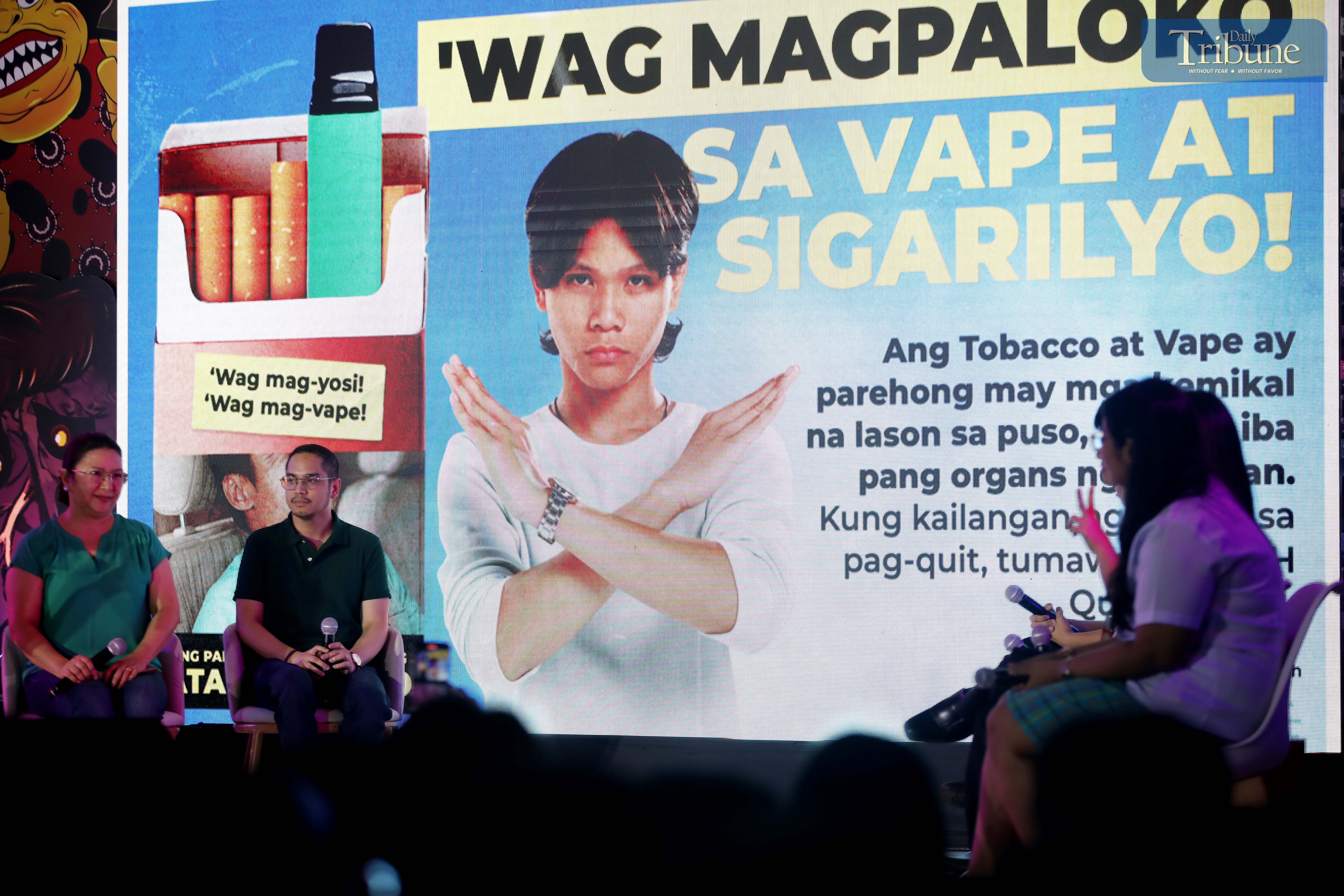 DOH shifts campaign against teenage smoking