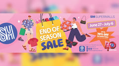 SM Supermalls - Ends of season sale June 27 - July 6