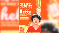 Asian United Bank - mag-open ng account as easy as saying hello. Use your face as your ID with HelloMoney!