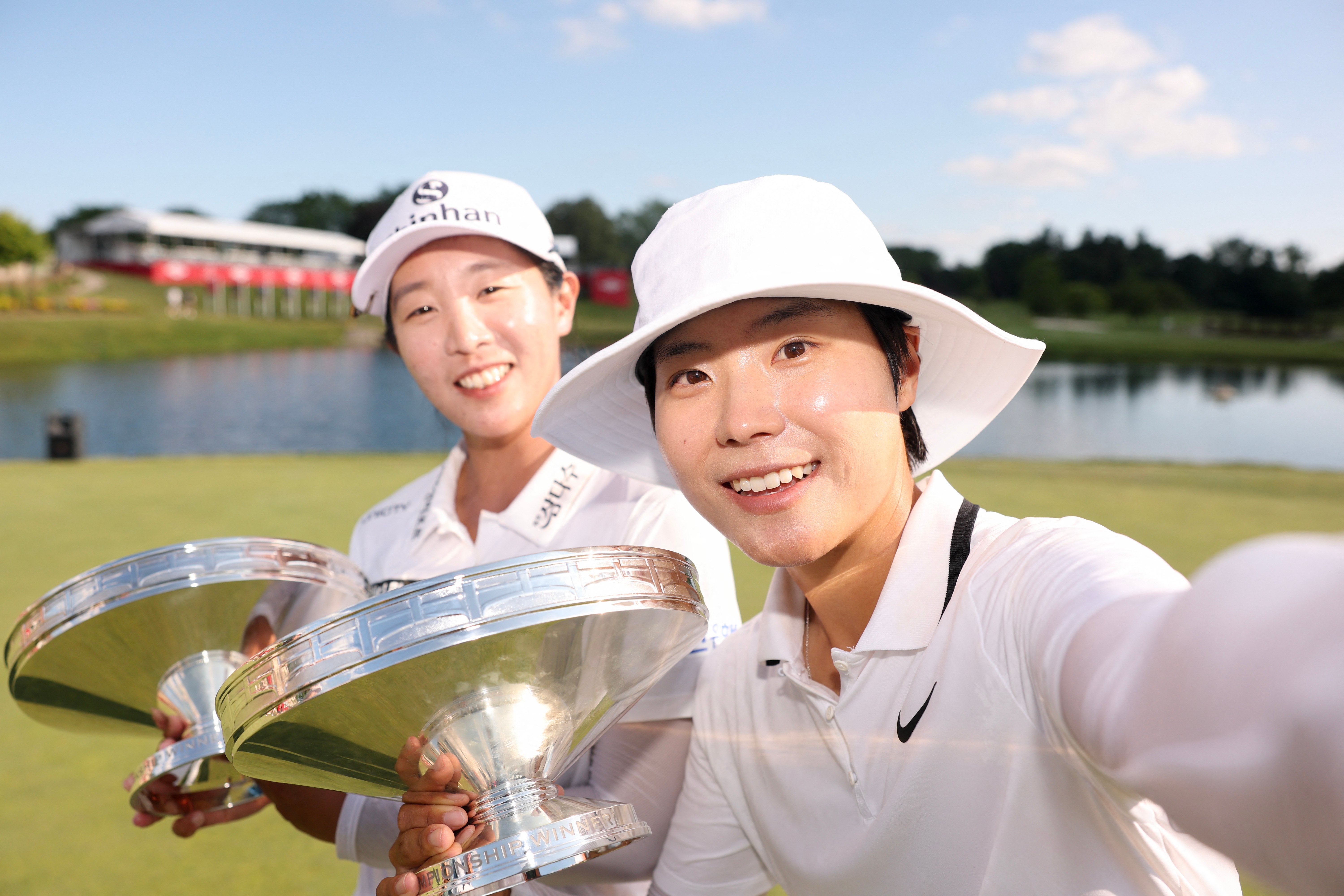 Koreans conquer LPGA pairs event